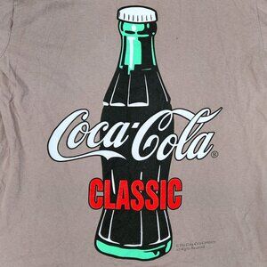 Vintage 90s Coca Cola Classic Andy Warhol Shirt